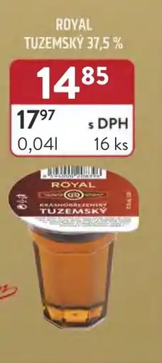Astur&Qanto ROYAL Tuzemský 37,5% nabídka