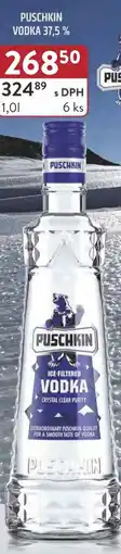 Astur&Qanto PUSCHKIN Vodka 37,5% nabídka
