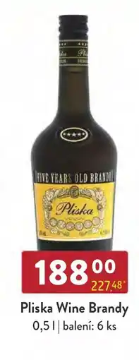 Astur&Qanto Pliska Wine Brandy nabídka