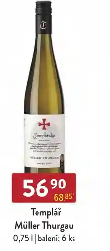 Astur&Qanto Templář Müller Thurgau nabídka