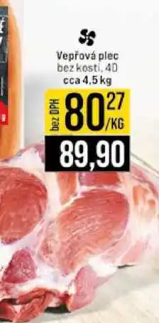 Jip Vepřová plec bez kosti cca 4,5 kg nabídka