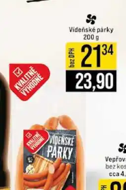 Jip Vídeňské párky 200 g nabídka