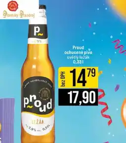 Jip Proud ochucené pivo světlý ležák 0,33l nabídka