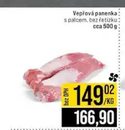 Jip Vepřová panenka s palcem, bez řetízku cca 500g nabídka