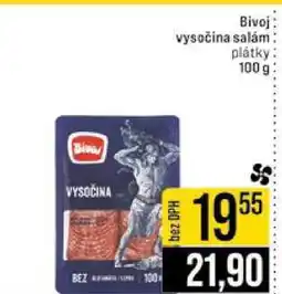 Jip Bivoj vysočina salám plátky 100 g nabídka