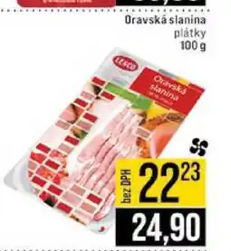 Jip Oravská slanina plátky 100 g nabídka