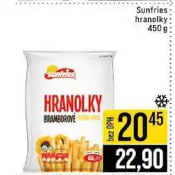 Jip Sunfries hranolky 450 g nabídka