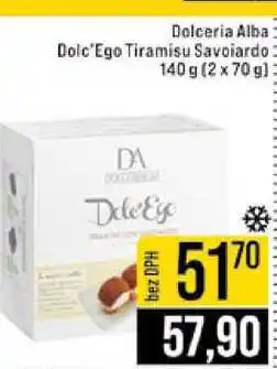 Jip Dolceria Alba Dolc'Ego Tiramisu Savoiardo 140 g (2 x 70 g) nabídka