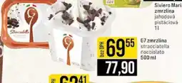 Jip 67 zmrzlina stracciatella nocciolato 500 ml nabídka