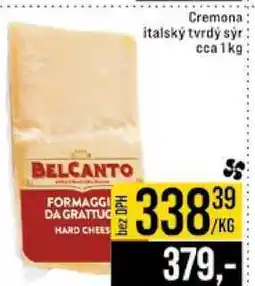 Jip Cremona italský tvrdý sýr cca 1kg nabídka