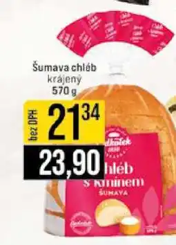 Jip Šumava chléb krájený 570 g nabídka