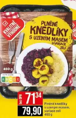 Jip Plněné knedlíky suzeným masem. variace zeli 460 g nabídka