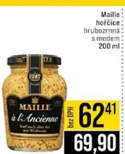 Maille hořčice hrubozrnná s medem 200 ml