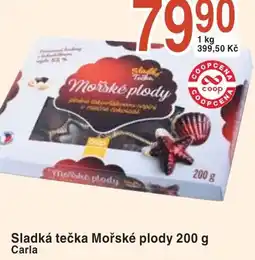 Sladká tečka Mořské plody Carla