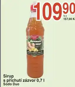 Coop hb Sirup s příchutí zázvor nabídka
