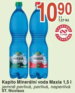 Coop hb Kapito Minerální voda Maxia nabídka