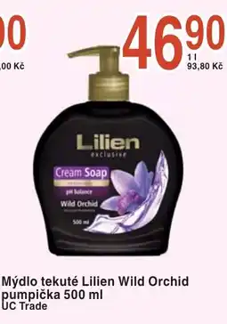 Mýdlo tekuté Lilien Wild Orchid pumpička