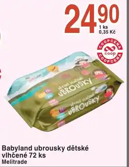 Coop hb Babyland ubrousky dětské vlhčené nabídka
