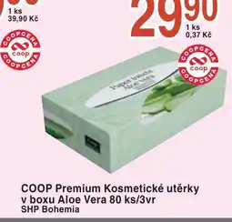 Coop hb COOP Premium Kosmetické utěrky v boxu Aloe Vera nabídka
