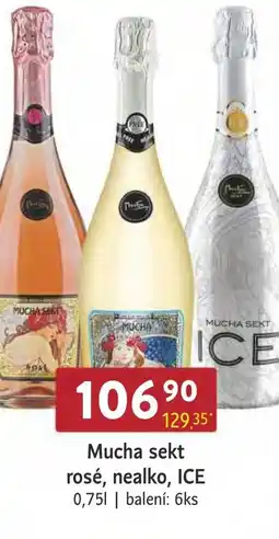 Astur&Qanto Mucha sekt rosé, nealko, ICE nabídka
