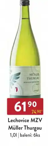 Astur&Qanto Lechovice MZV Müller Thurgau nabídka