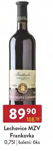Astur&Qanto Lechovice MZV Frankovka nabídka
