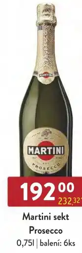 Astur&Qanto Martini sekt Prosecco nabídka