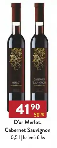 Astur&Qanto D'or Merlot, Cabernet Sauvignon nabídka