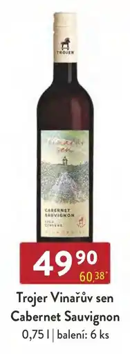 Astur&Qanto Trojer Vinařův sen Cabernet Sauvignon nabídka