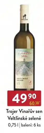 Astur&Qanto Trojer Vinařův sen Veltlínské zelené nabídka