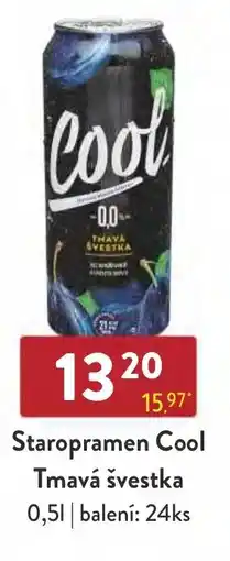 Astur&Qanto Staropramen Cool Tmavá švestka nabídka