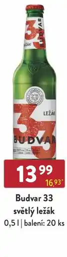 Astur&Qanto Budvar 33 světlý ležák nabídka