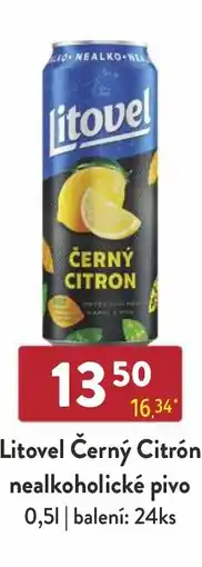 Astur&Qanto Litovel Černý Citrón nealkoholické pivo nabídka