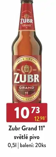 Astur&Qanto Zubr Grand 11° světlé pivo nabídka