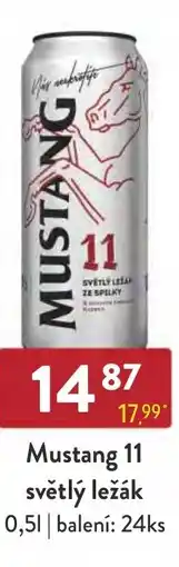 Astur&Qanto Mustang 11 světlý ležák nabídka