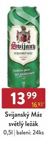 Astur&Qanto Svijanský Máz světlý ležák nabídka