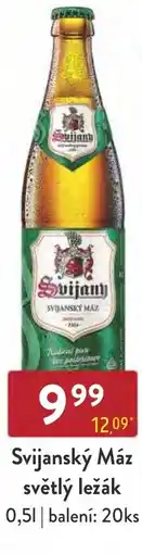 Astur&Qanto Svijanský Máz světlý ležák nabídka