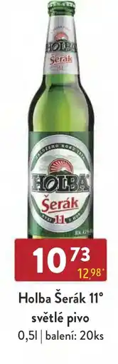 Astur&Qanto Holba Šerák 11° světlé pivo nabídka