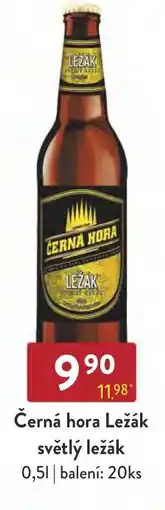 Astur&Qanto Černá hora Ležák světlý ležák nabídka