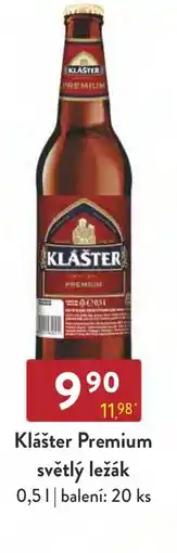 Astur&Qanto Klášter Premium světlý ležák nabídka