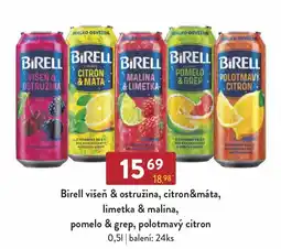 Astur&Qanto BIRELL višeň & ostružina, citron&máta, pomelo & grep, polotmavý citron nabídka