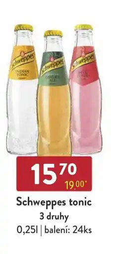 Schweppes tonic