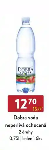Astur&Qanto DOBRÁ VODA neperlivá ochucená nabídka