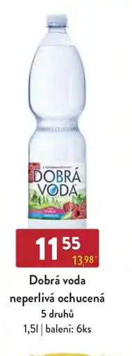 Astur&Qanto DOBRÁ VODA neperlivá ochucená nabídka