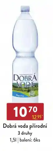 Astur&Qanto DOBRÁ VODA přírodní nabídka