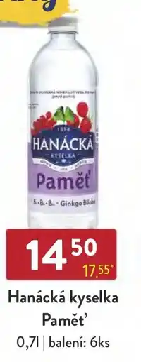 Astur&Qanto HANÁCKÁ kyselka Paměť nabídka