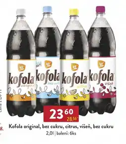 Astur&Qanto KOFOLA original, bez cukru, citrus, višeň, bez cukru nabídka