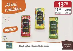 Astur&Qanto Dilmah Ice Tea nabídka