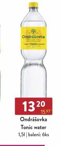 Astur&Qanto Ondrášovka Tonic water nabídka