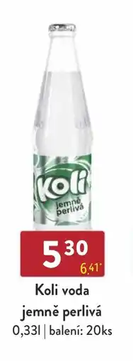 Astur&Qanto KOLI voda jemně perlivá nabídka